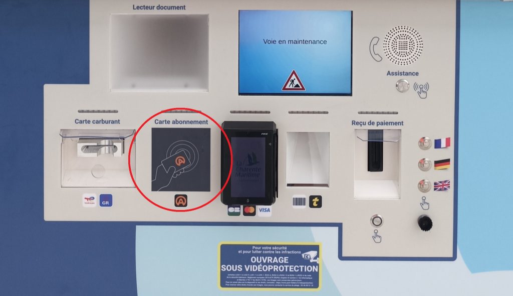 Façade nouvelle borne